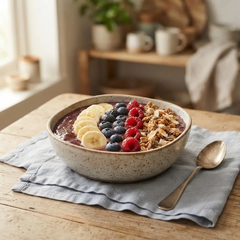 Açaí Bowl, served