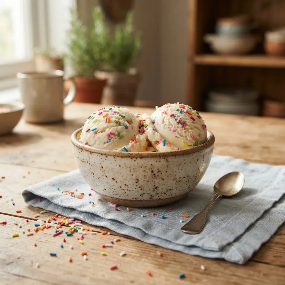 Birthday Sprinkle, served