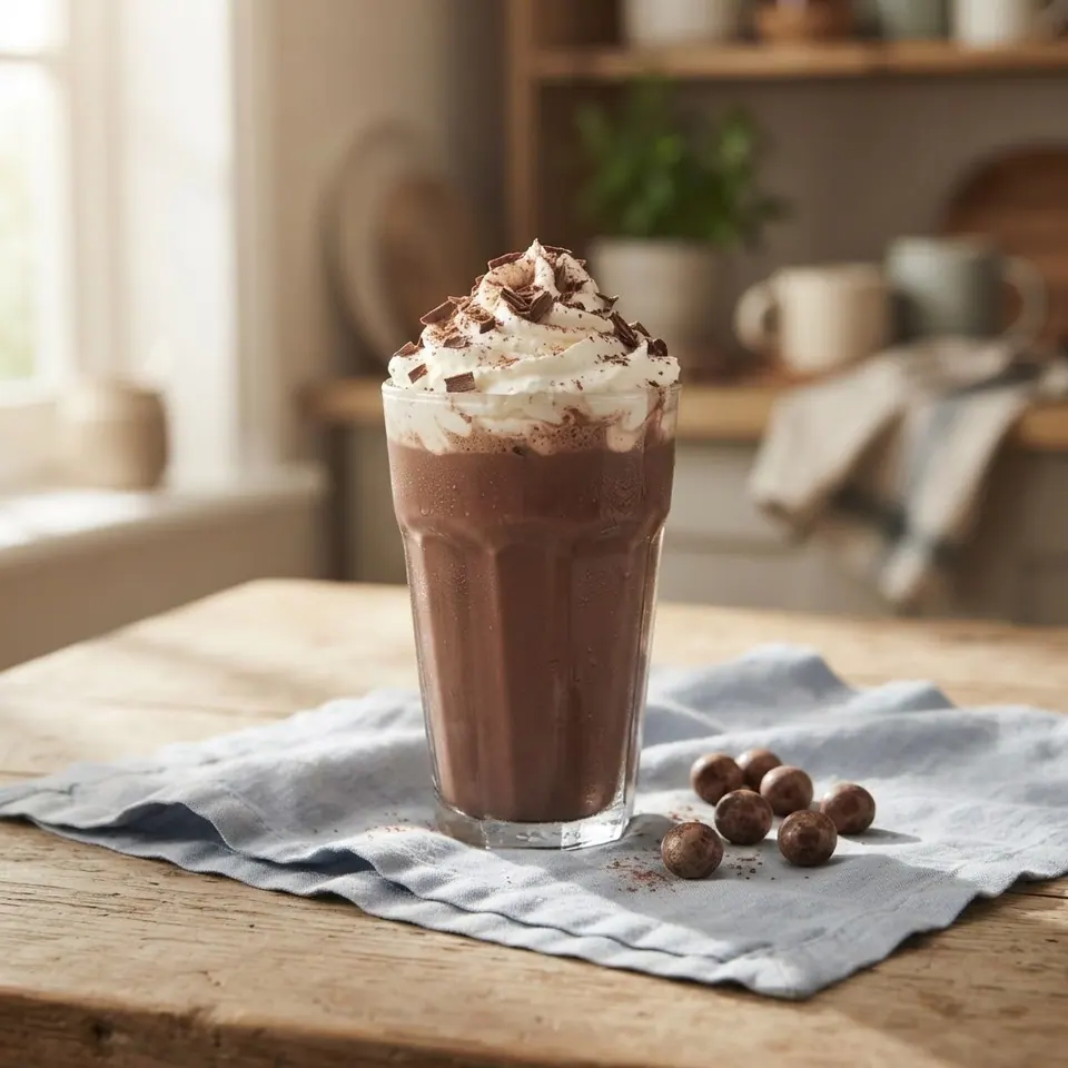 Chocolate Malt, served