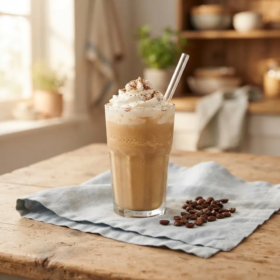 Classic Creamiccino, served