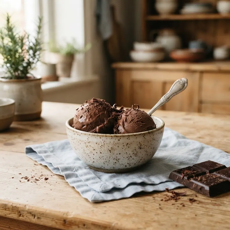 Double Chocolate, served