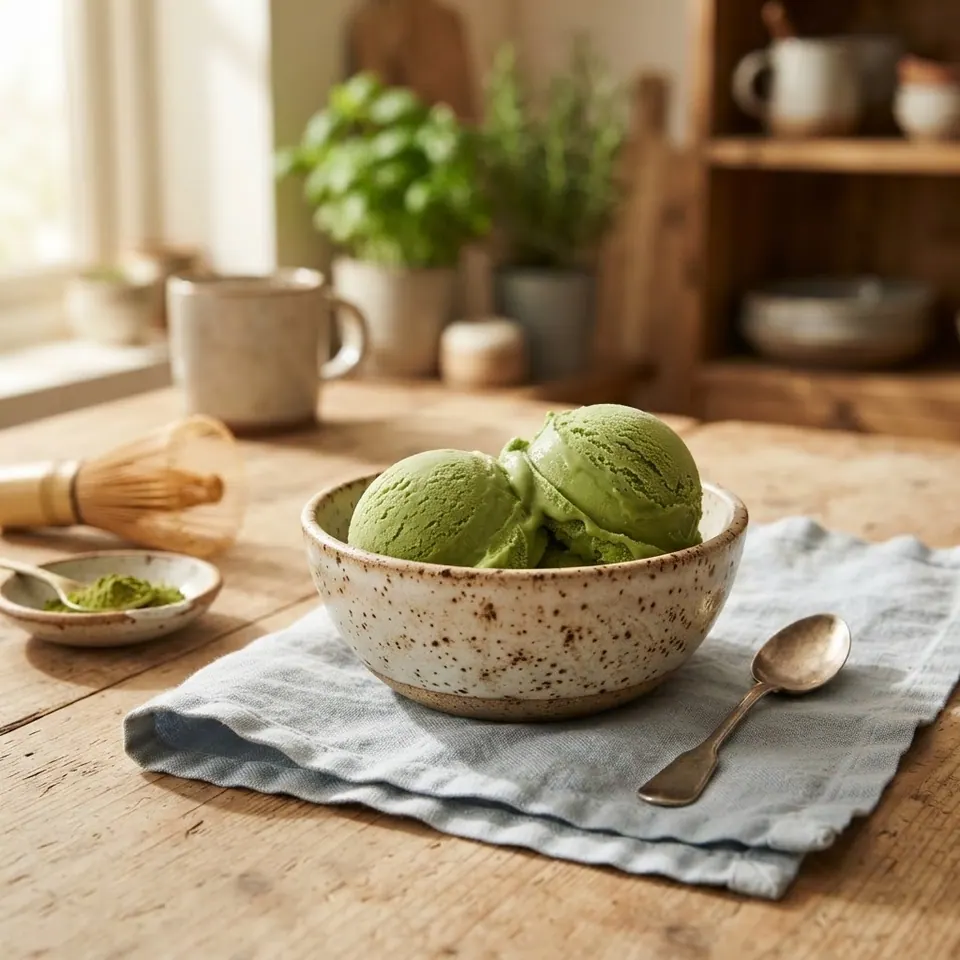 Matcha, served