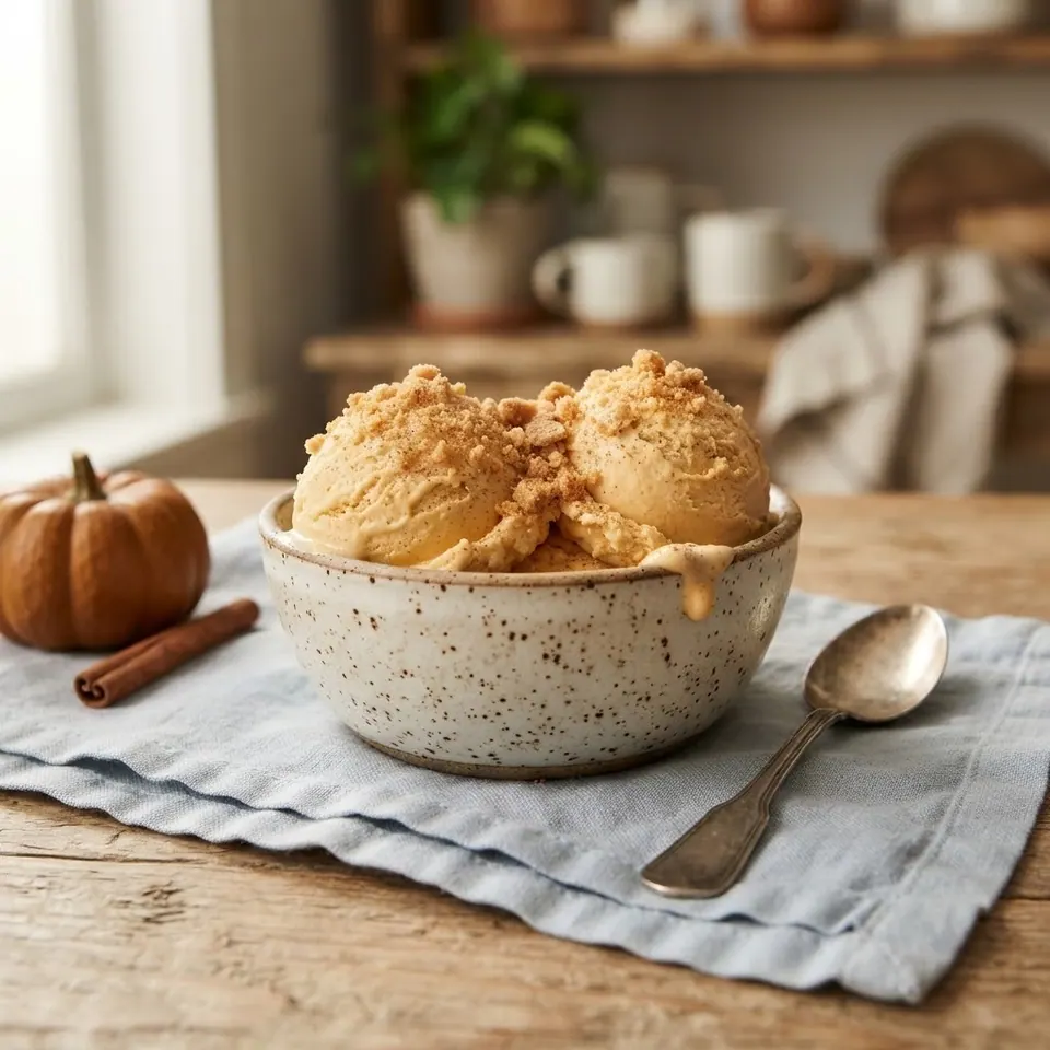 Pumpkin Pie Protein, served